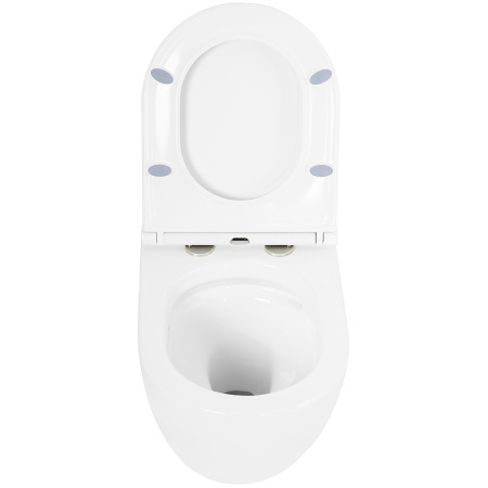 Унитаз подвесной безободковый CEZARES STYLUS CZR-6601-TH-TOR/CZR-870-SC микролифт