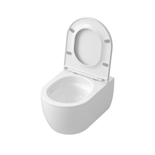 Унитаз подвесной безободковый Grossman  GR-4415SQ с сиденьем микролифт