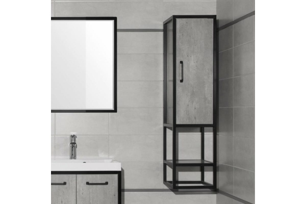 Пенал подвесной Style Line ЛОФТ 30 ЛС-000010025 серый