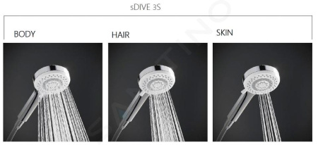 Душевой гарнитур Kludi Dive 6863005-00