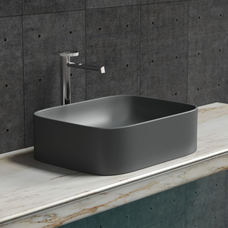 Раковина накладная (50,5х38) Ceramica Nova ELEMENT CN6052MDH