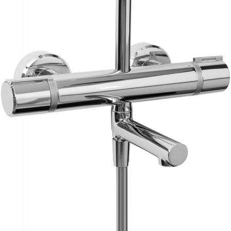 Душевая система с изливом Jacob Delafon Atom E26237-CP