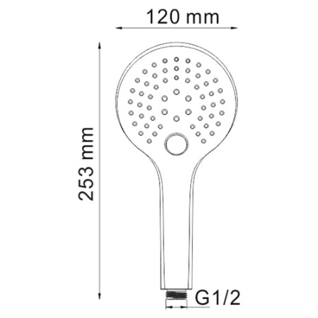 Ручной душ WasserKRAFT A061