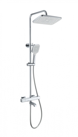 Душевая система с термостатом WONZON & WOGHAND STAY 2, хром WW-B3016-T1-CR