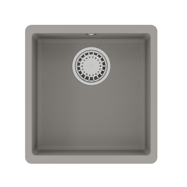Кухонная мойка Lemark SINARA 400-U  грей 9910063