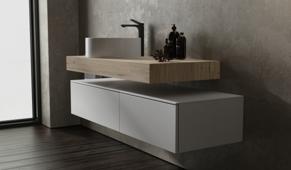 Тумба под раковину Jorno Modulare 100   Mdlr.01.100/P/W/JR