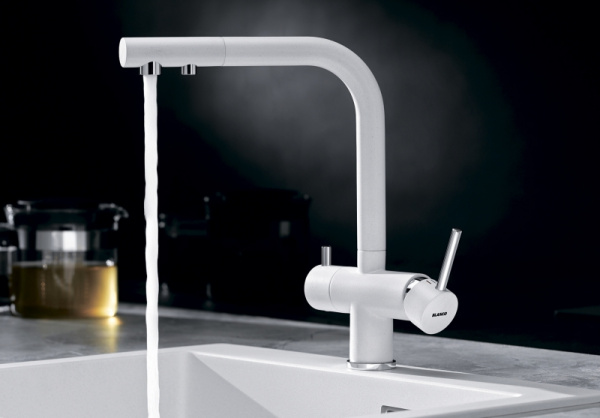 Смеситель Blanco Fontas II Silgranit с фильтром BWT-Барьер 525143P1