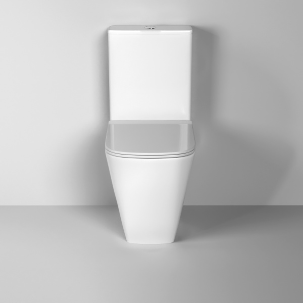 Унитаз напольный безободковый Grossman Style GR-4472S с сиденьем микролифт