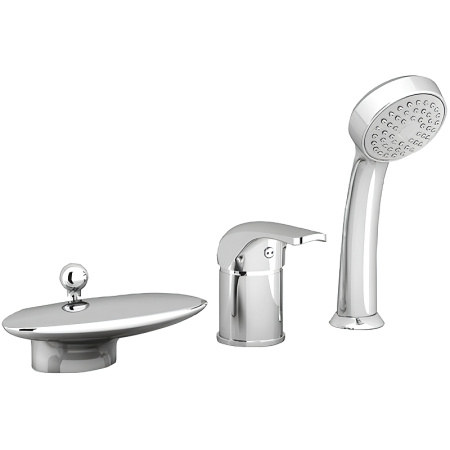 Смеситель на борт ванны Ravak Rosa RS 025.00 X07P003