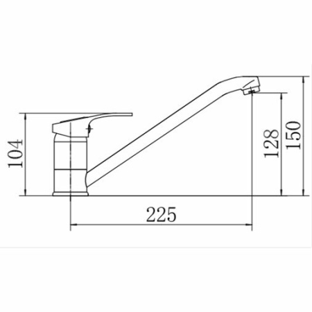 Смеситель для кухни FASHUN A4237