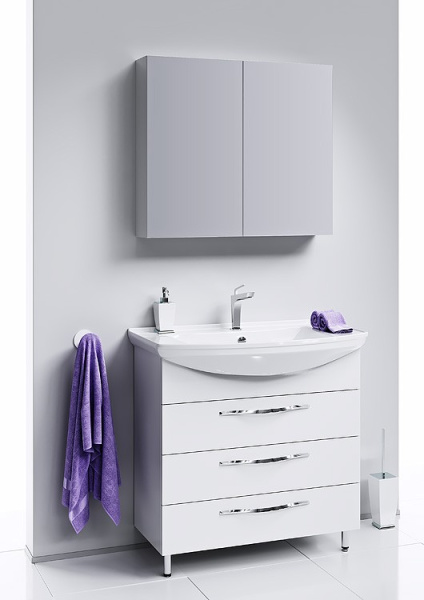 Тумба под раковину Aqwella Аллегро 85 Agr.01.08/3