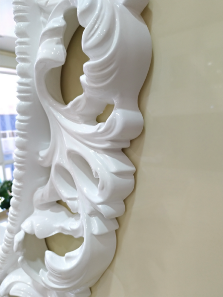 Зеркало (75х95) Misty Аврора O.1021.BA.ZA (белый) Л-Авр-07075-112ОБ