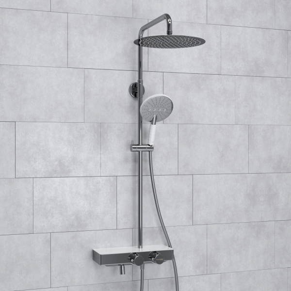 Душевая система WasserKraft A113.116.059.CH Thermo