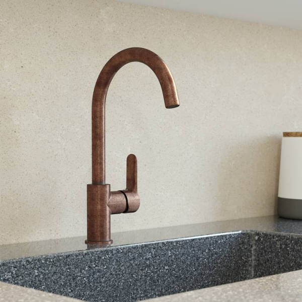 Смеситель для кухни IDDIS Cuba состаренная медь (CU3MBJ0i05)