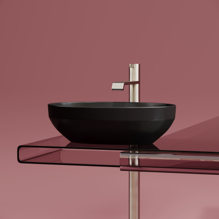 Раковина накладная (50,2х36,3) Ceramica Nova ELEMENT CN6056MB