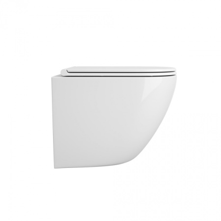 Унитаз подвесной безободковый OWL Vind Cirkel-H с сиденьем DP микролифт OWLT190302