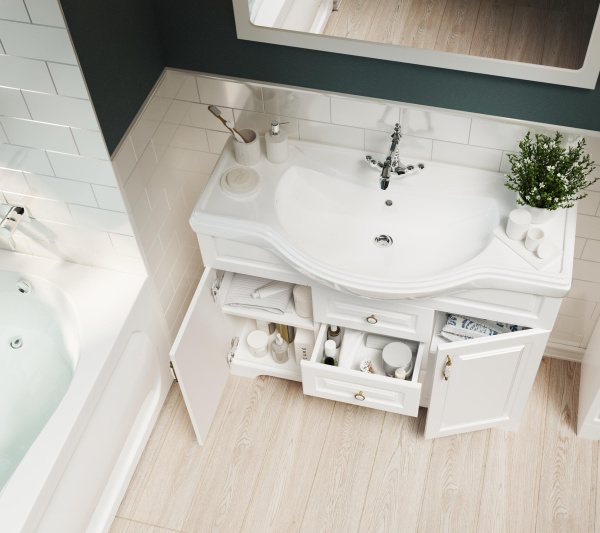 Тумба под раковину 1Marka  Прованс New 80Н