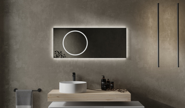 Зеркало Jorno Modulare Mdlr.02.120/W/JR