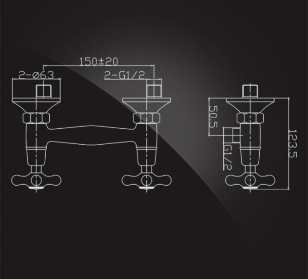 Смеситель Elghansa Retro Chrome 3702754 Смеситель Elghansa Retro Chrome 3702754