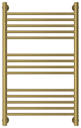 Полотенцесушитель Водяной Прямая Сунержа Богема + (80х50) Состаренная Латунь 051-0220-8050