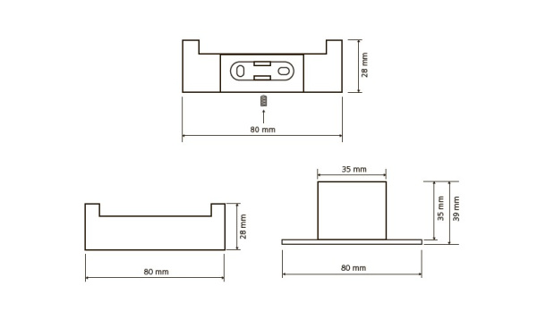 Двойной крючок Bemeta Via 135006032