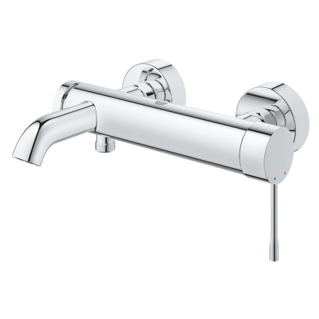 Смеситель для ванны однорычажный Grohe Essence 25250 001 (25250001) хром