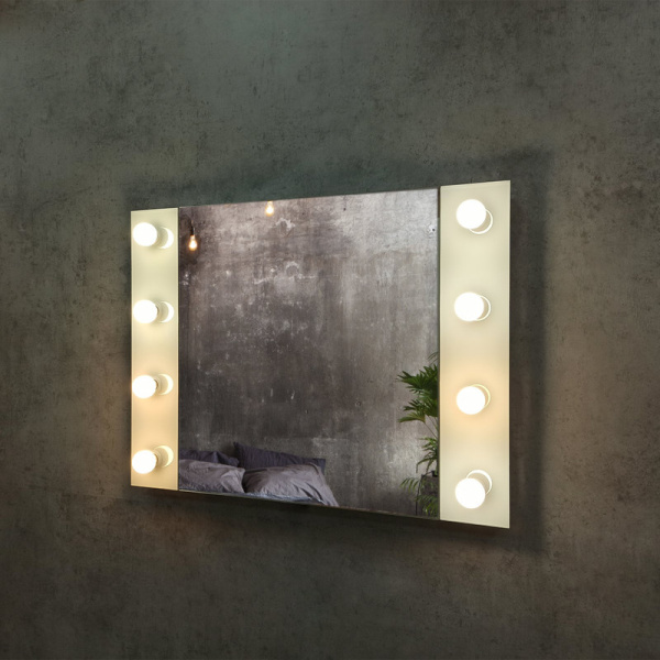 Зеркало с подсветкой (80x60) Continent Этюд ЗГП02