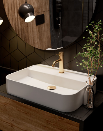 Смеситель для раковины AQUAme Siena AQM6210GG