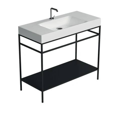 Раковина подвесная (100х45) Kerasan Cento 355001*1 белая