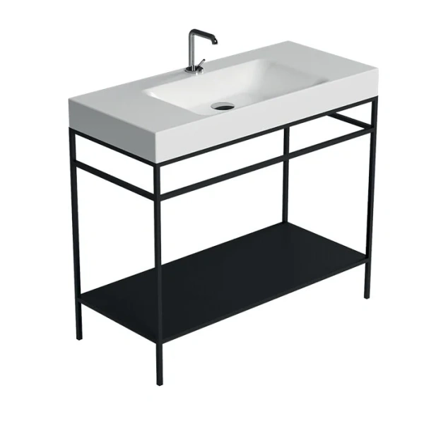 Раковина подвесная (100х45) Kerasan Cento 355001*1 белая