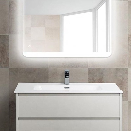 База под раковину подвесная BelBagno KRAFT-1000-2C-SO-BO Bianco Opaco