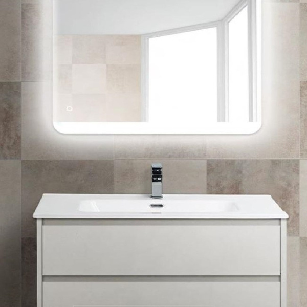 База под раковину подвесная BelBagno KRAFT-1000-2C-SO-BO Bianco Opaco