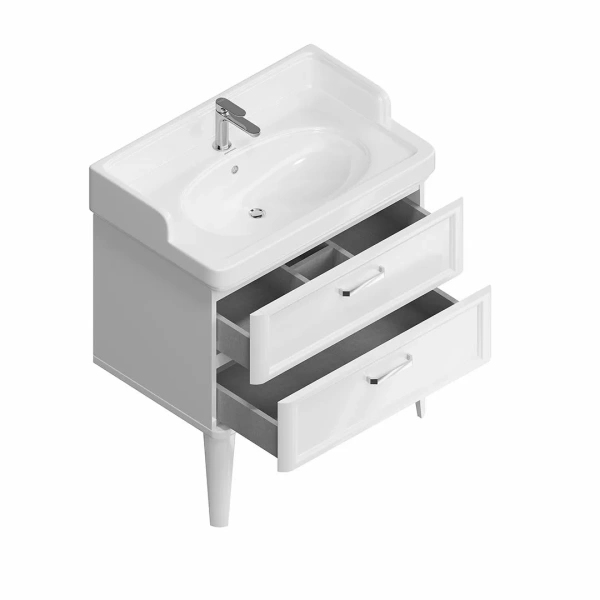 Тумба под раковину Kerama Marazzi Pompei PO.N.80.2\WHT