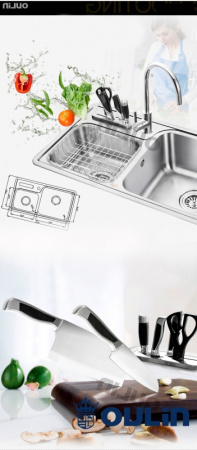 Кухонная мойка (86х46) Oulin OL-H9910