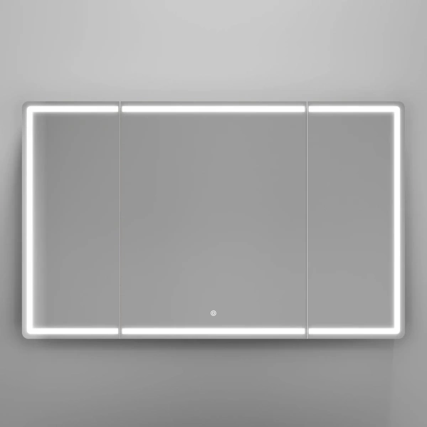 Зеркало-шкаф с подсветкой (119х74) Sancos Mirror MI120EG