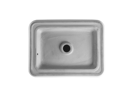 Раковина накладная (46,5х35) Orange  B02-460W белый глянец