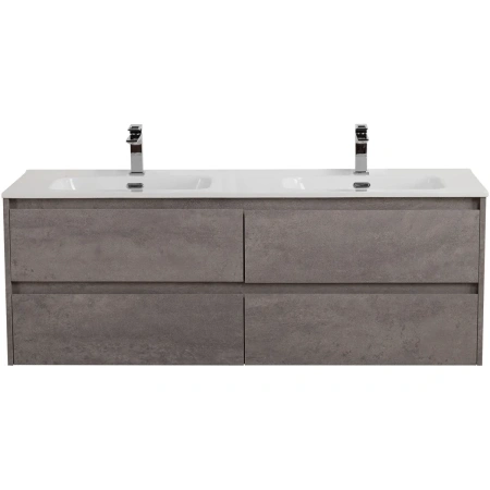 Тумба под раковину BelBagno Kraft 140 KRAFT-1400-4C-SO-2-CG Cemento Grigio
