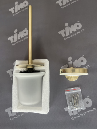 Щетка для туалета Timo Saona 13061/17 золото матовое