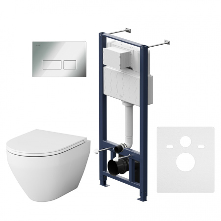 Комплект унитаза с инсталляцией Am.Pm Spirit 2.0 IS47051.701700
