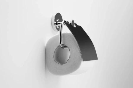 Держатель для туалетной бумаги с крышкой AM.PM Bliss A55341464 Держатель для туалетной бумаги с крышкой AM.PM Bliss A55341464