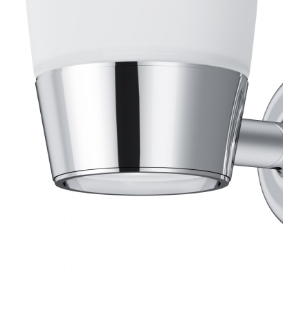 Стеклянный стакан с настенным держателем Am.Pm Like A8034300