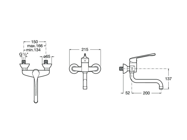 Смеситель для раковины Roca Victoria 5A7623C00