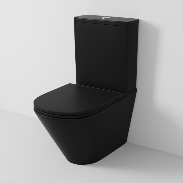 Унитаз напольный безободковый Grossman  GR-4449BMSQ с сиденьем микролифт