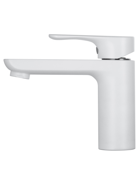 Смеситель для раковины WONZON & WOGHAND Line, белый матовый WW-A40732-MW