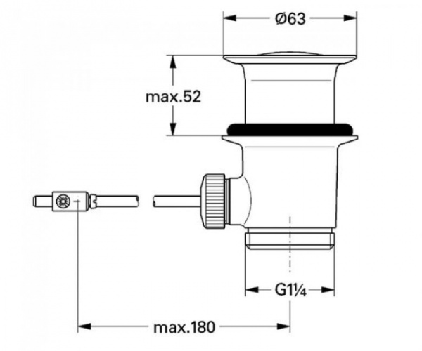 Сливной гарнитур 1 1/4 GROHE 28910IG0