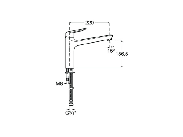Смеситель для кухни Roca Logica  5A8627C00