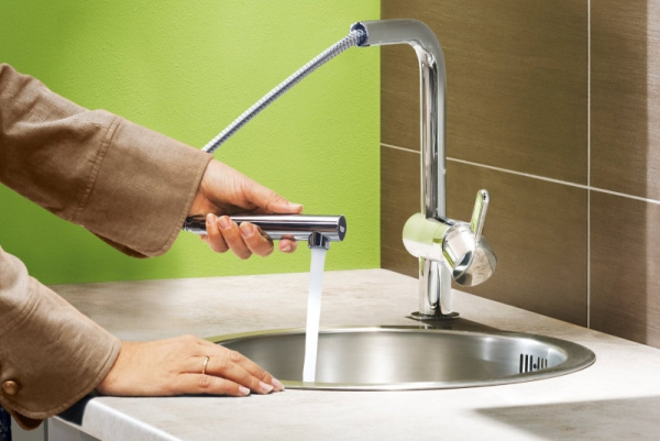 Смеситель однорычажный для мойки, DN 15 Grohe Minta 32168 000 (32168000) хром Смеситель однорычажный для мойки, DN 15 Grohe Minta 32168 000 (32168000) хром