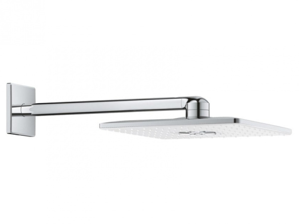 Верхний душ Grohe Rainshower 310 SmartActive Cube 2 режима струи 26479 LS0 (26479LS0) белый/хром Верхний душ Grohe Rainshower 310 SmartActive Cube 2 режима струи 26479 LS0 (26479LS0) белый/хром