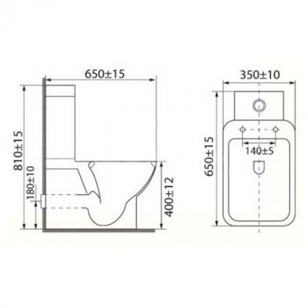 Унитаз-компакт BelBagno Monti BB1213CP