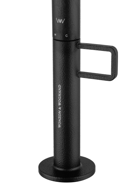 Смеситель для раковины WONZON & WOGHAND LOOP, черный матовый WW-112-00-508